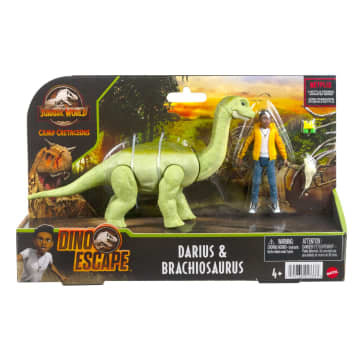 Jurassic World Human & Dino Toy Pack, Dinosaur Action Figures, 4 Year Olds & Up - Image 9 of 10