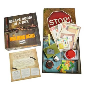 Escape Room In A Box: the Walking Dead Board Game For Adults & Teens 13 Years Old & Up
