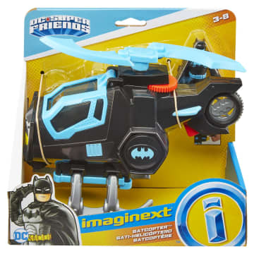 Imaginext DC Super Friends Veículo de Brinquedo O Helicóptero de Batman - Imagem 6 de 6