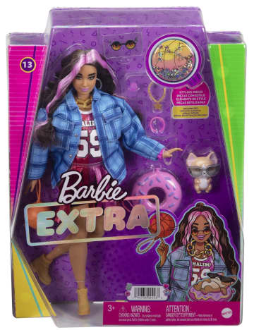 Barbie Doll And Accessories, Barbie Extra Doll With Pet Corgi