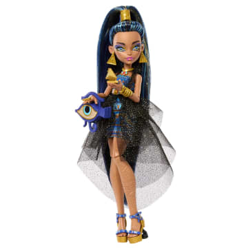 Monster High Cleo De Nile Doll in Monster Ball Party Dress With Accessories - Image 5 of 6