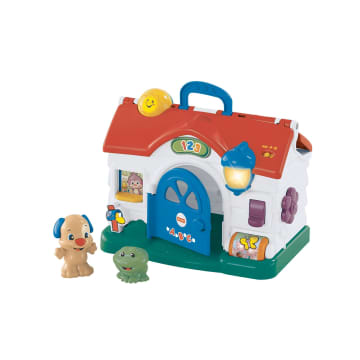 Fisher-Price Laugh & Learn Puppy's Activity Home Electronic Learning Playset For Infants & Toddlers - Imagen 1 de 6