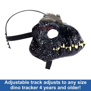 Jurassic World indoraptor Dinosaur Mask With Tracking Light And Sound For Role Play - Imagem 5 de 6