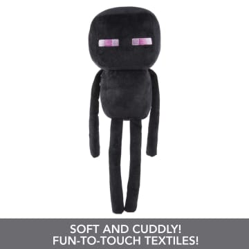 Minecraft 8-Inch Basic Plush Enderman - Imagem 2 de 6