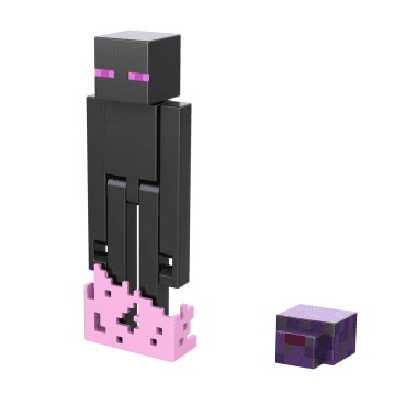 Minecraft Action Figures & Accessories Collection, 3.25-in Scale & Pixelated Design (Characters May Vary) - Imagen 1 de 6