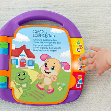 Fisher-Price Aprender e Brincar Brinquedo para Bebês Livro de Rimas