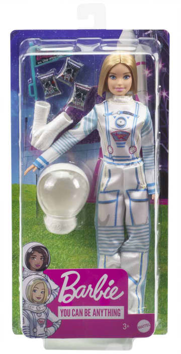 Barbie Profesiones Muñeca Astronauta Rubia
