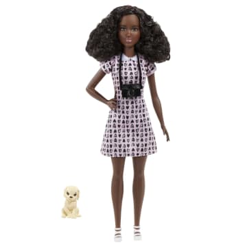 Barbie Profesiones Muñeca Fotógrafa de Mascotas - Imagem 1 de 6