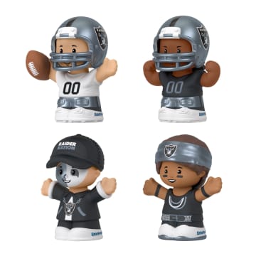 Little People Collector Las Vegas Raiders Special Edition Set For Adults & NFL Fans, 4 Figures - Image 3 of 6