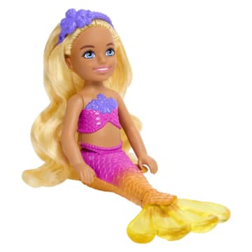 Mermaid Chelsea Barbie Doll With Blond Hair, Mermaid Toys - Imagen 2 de 6