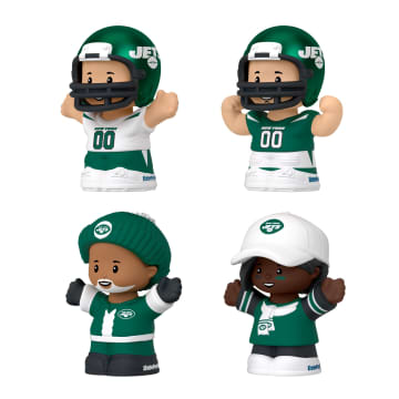 Little People Collector New York Jets Special Edition Set For Adults & NFL Fans, 4 Figures