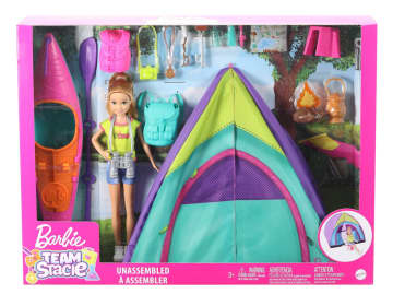 Barbie Team Stacie Doll Gymnastics Playset with Accessories