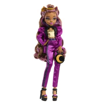 Monster High Muñeca Baile Monstruoso Clawdeen - Imagen 5 de 6