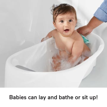 Fisher-Price Simple Support Tub Newborn Baby Bath Seat