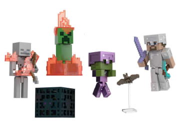 Minecraft Toys | Action Figure Story Pack | Cave Conflict - Imagen 4 de 6