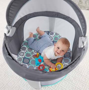 Fisher-Price On-the-Go Baby Dome - Bubbles, Travel Play Space