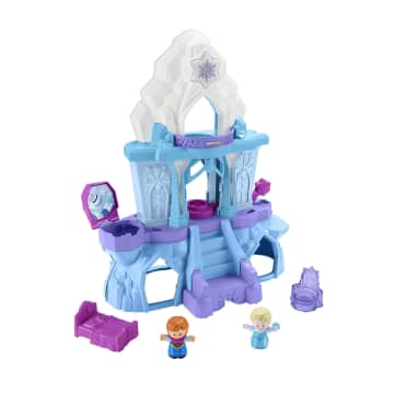 Disney Frozen Toy, Little People Playset With Anna & Elsa Figures, Elsa's Enchanted Lights Palace