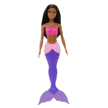 Barbie Fantasía Muñeca Sirena Aleta Morada con Rosa - Imagen 1 de 4