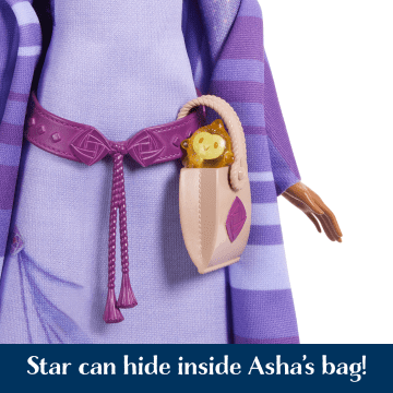 Disney Wish Asha Of Rosas Adventure Pack Fashion Doll, Posable Doll With Animal Friends And Accessories - Image 4 of 6