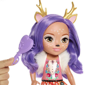 Enchantimals Muñeca Danessa Deer y venadito Sprint