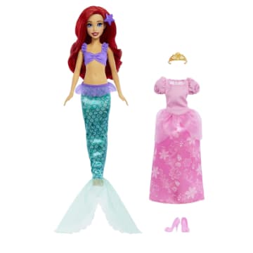 Disney Princess Toys, Ariel 2-In-1 Mermaid To Princess Doll - Image 2 of 6