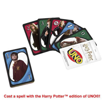 UNO Harry Potter Card Game Movie-Themed Deck With 112 Cards For 7 Year Olds & Up