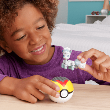 MEGA Pokémon Juguete de Construcción Pokébola Alolan Vulpix