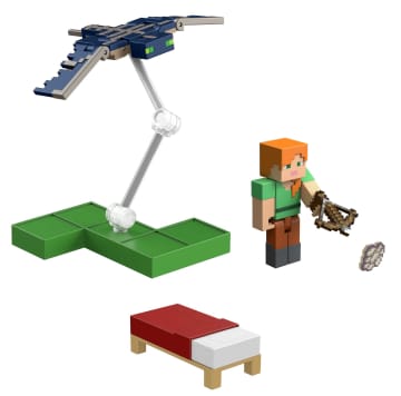Minecraft Toys, 2-Pack Of Action Figures, Gifts For Kids - Imagem 1 de 4