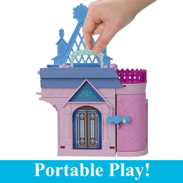 Disney Frozen Storytime Stackers Playset, Anna’s Arendelle Castle Dollhouse With Small Doll - Imagem 2 de 6