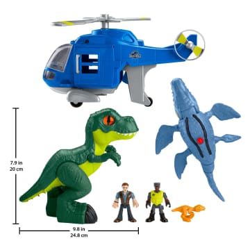 Imaginext Jurassic World Dinosaur Chopper Figure & Vehicle Set
