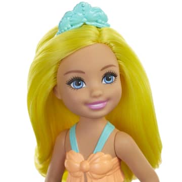 Barbie Fantasía Muñeca Chelsea Sirena Amarilla