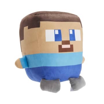 Minecraft Cuutopia 10-In Steve Plush Character Pillow Doll, Collectible Toy - Imagen 4 de 6