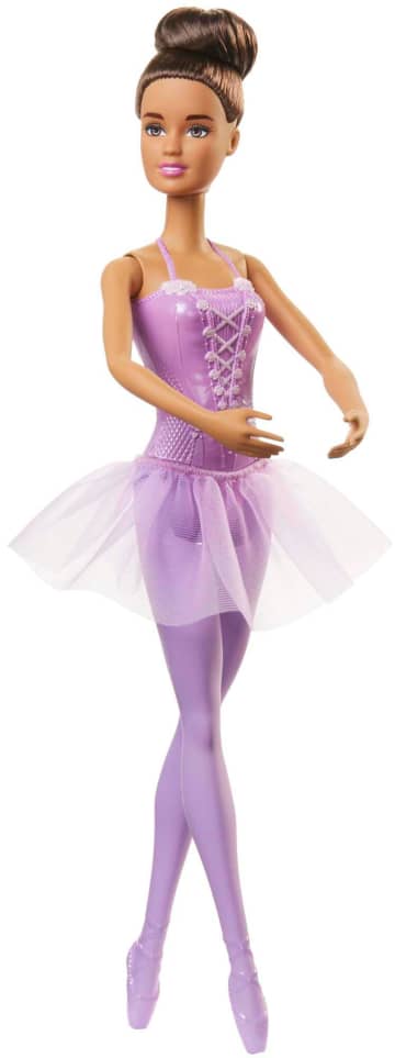 Barbie Profissões Boneca Bailarina de Balé roxa