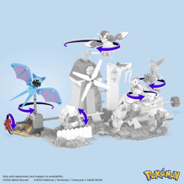 MEGA Pokémon Jogo de Construção Voo Noturnal Do Zumbat - Image 5 of 6