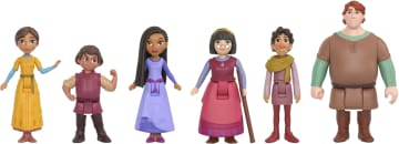 Disney Wish Coffret de Mini-Personnages Royaume de Rosas