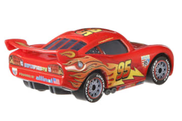 Carros da Disney e Pixar Diecast Veículo de Brinquedo Relâmpago McQueen com Rodas de Corrida - Imagen 5 de 6
