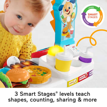 Fisher-Price Laugh & Learn Servin’ Up Fun Food Truck Electronic Activity Center For Toddlers