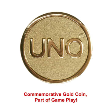 UNO Card Games | 50th Anniversary Collectible Deck | MATTEL