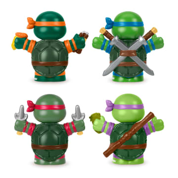 Little People Collector Teenage Mutant Ninja Turtles Special Edition Set, 4 Figures - Imagen 5 de 6
