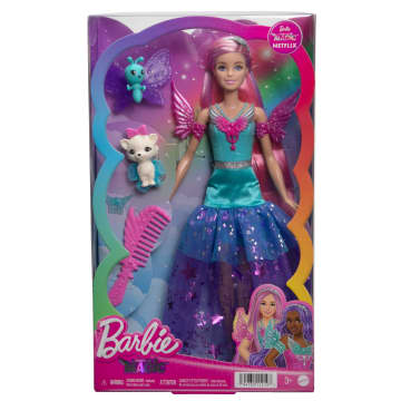 Barbie Doll With 2 Fantasy Pets, Barbie “Malibu” From Barbie A Touch Of Magic - Imagen 6 de 6