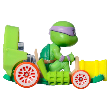 Hot Wheels RacerVerse Veículo de Brinquedo Donatello (Tartarugas Ninja) - Imagen 3 de 5