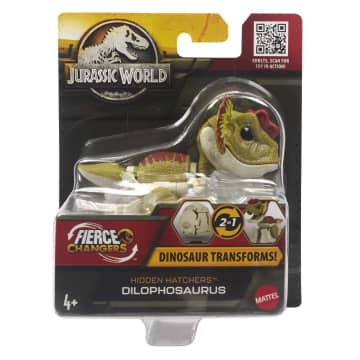 Jurassic World Dinossauro de Brinquedo Dilophosaurus Eclosão Oculta - Imagem 6 de 6