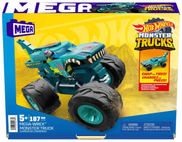 MEGA Hot Wheels Juguete de Construcción Mega-Wrex Monster Truck