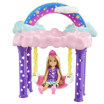 Barbie Fantasía Set de Juego Chelsea Casa de Árbol en las Nubes