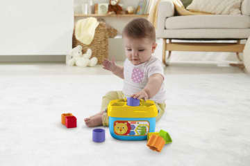 Fisher-Price Baby's First Blocks Set, Shape-Sorting Toy