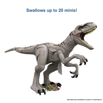 Jurassic World Dominion Large Dinosaur Toy, Super Colossal Atrociaptor - Image 3 of 6