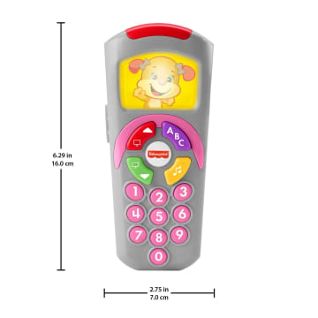 Fisher-Price Laugh & Learn Sis’ Remote Baby & Toddler Learning Toy With Music & Lights