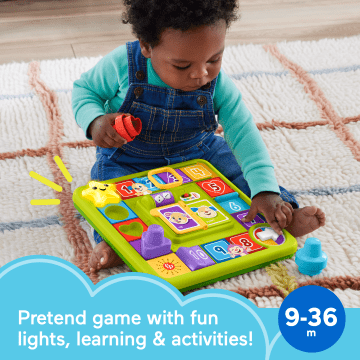 Fisher-Price Laugh & Learn Puppy's Game Activity Board Baby & Toddler Learning Toy - Imagen 2 de 6