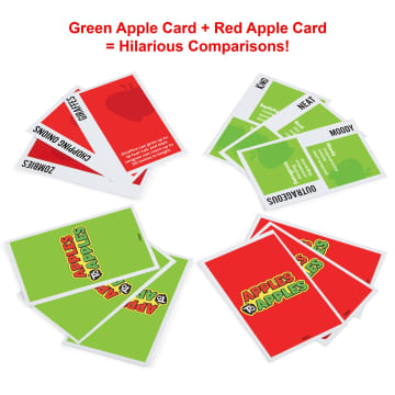 Apples To Apples Party in A Box Card Game For 4-8 Players Ages 12Y+
