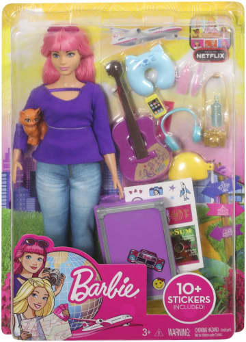 Barbie Dreamhouse Adventures Daisy Doll Pink hair Curvy